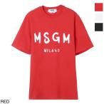 ショッピングラッピング無料 エムエスジーエム MSGM クルーネック Tシャツ メンズ 2000mm510-200002-18