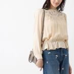 セリーヌ CELINE ブラウス BLOUSE ENCOLURE GUIPURE ベージュ レディース 2b930-008d-01va