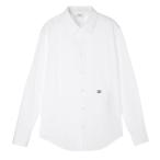 セリーヌ CELINE 長袖レギュラーカラーシャツ CHEMISE LOOSE COL DRUGSTORE ホワイト メンズ 2c983-100x-01bc