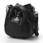 ヴィヴィアンウエストウッド Vivienne Westwood ショルダーバッグ CHRISSY SMALL BUCKET BAG バケットバッグ ブラック レディース 4c030004w-s000d-n403-black
