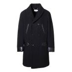  mezzo n Margiela Maison Margiela двойной breast пальто черный мужской женский s50am0564-s60621-900