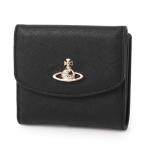 ヴィヴィアンウエストウッド Vivienne Westwood 2つ折り財布 小銭入れ付き SMALL WALLET ブラック レディース 51150032w-l001n-n402-black