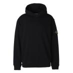 ストーンアイランド STONE ISLAND パーカ 6100037 MALFILE FLEECE 'OLD' EFFECT フーディ ブラック メンズ k1s156100037-s0060-v0029