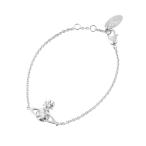 ヴィヴィアンウエストウッド Vivienne Westwood ブレスレット LEE ORB BRACELET シルバー レディース 6102024t-02p102-p102-platinum-white