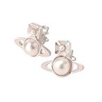 ヴィヴィアンウエストウッド Vivienne Westwood ピアス TILLYA EARRINGS シルバー レディース 6201035w-02p648-p648-platinum-peachenamel-peachpea