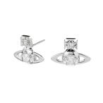 ヴィヴィアンウエストウッド Vivienne Westwood ピアス LEE ORB EARRINGS シルバー レディース 6201037c-02p102-p102-platinum-white