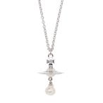 ヴィヴィアンウエストウッド Vivienne Westwood ネックレス ALEKSA PENDANT シルバー レディース 630203fa-02p543-p543-platinum-creamrosepearl