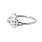ヴィヴィアンウエストウッド Vivienne Westwood リング NOELLA RING 指輪 シルバー レディース 6402001c-01p102-p102-platinum-white