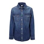 ボッテガヴェネタ BOTTEGA VENETA デニムシャツ ORIGINAL WASHED DENIM 大きいサイズあり ブルー メンズ 711346-v2en0-4715