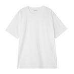 サンローラン SAINT LAURENT クルーネック半袖Tシャツ ホワイト メンズ 726348-y37gd-9502