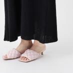 ボッテガヴェネタ BOTTEGA VENETA サンダル ミュール ピンク レディース 729764-vbrr0-5071