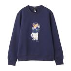 ポロラルフローレン POLO RALPH LAUREN スウェットシャツ ポロベア DOUBLE KNIT NOVELTY BEAR CREWNECK SWEATSHIRT ブルー メンズ 785a82984-002