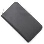 バーバリー BURBERRY ラウンドファスナー 長財布 小銭入れ付き LONDON CHECK & LEATHER ROUNDZIP WALLET グレー メンズ 8014474-darkcharcoal
