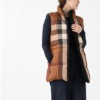 バーバリー BURBERRY ダウンベスト ブラウン レディース 8046384-darkbirchbrown-chk