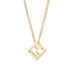 フェンディ FENDI ネックレス FOREVER FENDI NECKLACE フォーエバー フェンディ ゴールド レディース 8ak891-b08-f0cfk