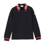 モンクレール MONCLER 長袖ポロシャツ ブルー レディース 8b00006-8496w-778