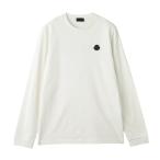 モンクレール MONCLER クルーネック 長袖Tシャツ ホワイト メンズ 8d00001-89aug-031