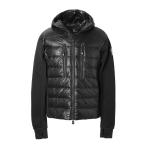 モンクレール グルノーブル MONCLER GRENOBLE ダウン切り替え ニットブルゾン ブラック メンズ 9b00008-c9043-999