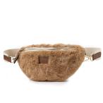  Chloe Chloe Cross сумка "body" Logo искусственный мех поясная сумка KIDS Kids девушки Brown женский c21324-31f-thrush