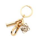 ロエベ LOEWE キーリング ANAGRAM KEYRING ゴールド レディース c554231x33-8130