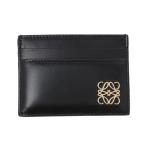 ロエベ LOEWE カードケース ANAGRAM PUFFER PLAIN CARDH ブラック レディース c821322x01-1100