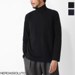 ショッピングtouch チルコロ CIRCOLO 1901 タートルネックカットソー TURTLENECK JERSEY CASHMERE TOUCH カシミアタッチ メンズ cn4950-neroassoluto