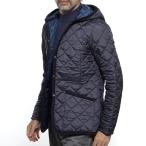 ラベンハム LAVENHAM フーデッド キルティングジャケット CRAYDON クレイドン ブルー メンズ craydon-0042-8806