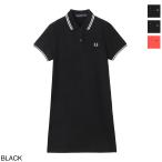 ショッピングフレッドペリー フレッドペリー FRED PERRY ポロシャツワンピース TWIN TIPPED FRED PERRY DRESS レディース d3600-350