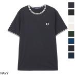 ショッピングフレッドペリー フレッドペリー FRED PERRY クルーネック半袖Tシャツ Twin Tipped T-Shirt メンズ m1588-795