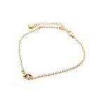 ga- Dell GARDEL ножной браслет браслет Gold мужской женский gda002os-sv-gp
