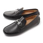 ショッピングフェラガモ フェラガモ FERRAGAMO (Salvatore Ferragamo) ドライビングシューズ 大きいサイズあり ブラック メンズ grazioso-020983-0758351-nero-newbiscotto