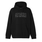 エムエム 6 メゾンマルジェラ MM6 Maison Margiela パーカ NUMERIC SWEATSHIRT フーディ ブラック メンズ sh0gu0035-m25025-900