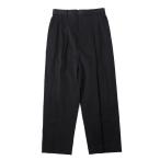 ロエベ LOEWE コットンパンツ LOW CROTCH TROUSERS トラウザーズ ブラック メンズ h526y04wep-1100