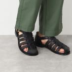ロエベ LOEWE サンダル LOEWE CAMPO SANDAL グルカサンダル ブラック レディース l814465x77-1100