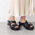 ロエベ LOEWE サンダル LOEWE EASE HEEL SLIDE 90 ブラック レディース l814465x83-1100