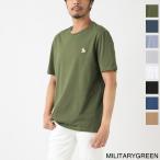 【ネコポス対応(1点まで)】メゾンキツネ MAISON KITSUNE クルーネックTシャツ CHILLAX FOX PATCH REGULAR TEE SHIRT メンズ lm00110kj0008-p384-militarygreen
