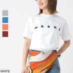 ショッピングマルニ マルニ MARNI クルーネックTシャツ ロゴプリント Ｔシャツ KIDS キッズ ガールズ レディース m002mv-m00rf-0m100