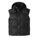 ショッピングマルニ マルニ MARNI 中綿入りベスト ロゴ スタンドネック フーディー 2WAY KIDS キッズ ガールズ ボーイズ ブラック レディース m01539-m00ly-0m900