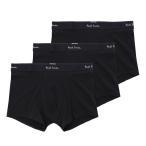 ポールスミス Paul Smith ボクサーパンツ 3枚セット MEN TRUNK 3 PACK PLAIN ブラック メンズ m1a-914-m3pk-79