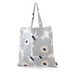 【ネコポス対応(2点まで)】マリメッコ marimekko トートバッグ PIENI UNIKKO グレー レディース 073309-918