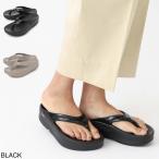 ウーフォス OOFOS トングサンダル Oomega リカバリーサンダル レディース oomega-black