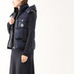 モンクレール MONCLER ダウンベスト OUST ブルー レディース oust-1a00043-5967g-776