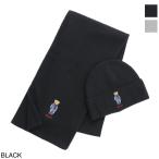 ポロラルフローレン POLO RALPH LAUREN マフラー ニットキャップ セット メンズ レディース pc1044-001