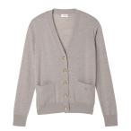 セリーヌ CELINE Vネック カーディガン CARDIGAN TRIOMPHE ベージュ レディース rv0lu-d068-18lt