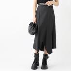 ロエベ LOEWE スカート ASYMMETRIC SKIRT グレー レディース s359y08x44-8472