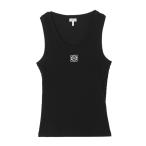 ロエベ LOEWE タンクトップ ANAGRAM TANK TOP ブラック レディース s540y07xa2-1100
