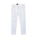 ディースクエアード DSQUARED2 ボタンフライジーンズ SKATER JEANS ホワイト メンズ s74lb1379-s39781-100