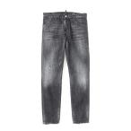 ディースクエアード DSQUARED2 ボタンフライジーンズ TEDDY JEANS ブラック メンズ s74lb1910-s30357-900