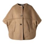  Max Mara Max Mara накидка ZAZA плюшевый мишка искусственный мутон пончо Brown женский zaza-2524736202600-001