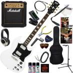 Blitz Blitz BSG-STD/WH SG модель электрогитара начинающий комплект мощный звук. Marshall MG10. входить ...20 позиций комплект 